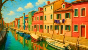 Murano & Burano Guided Tour by Private Boat with Glassmaking