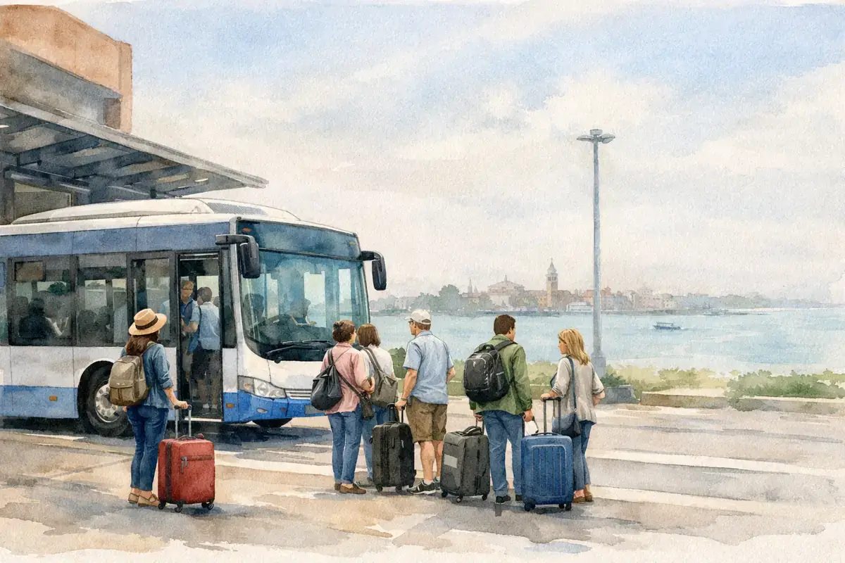 venice-marco-polo-airport-bus-watercolor (1)