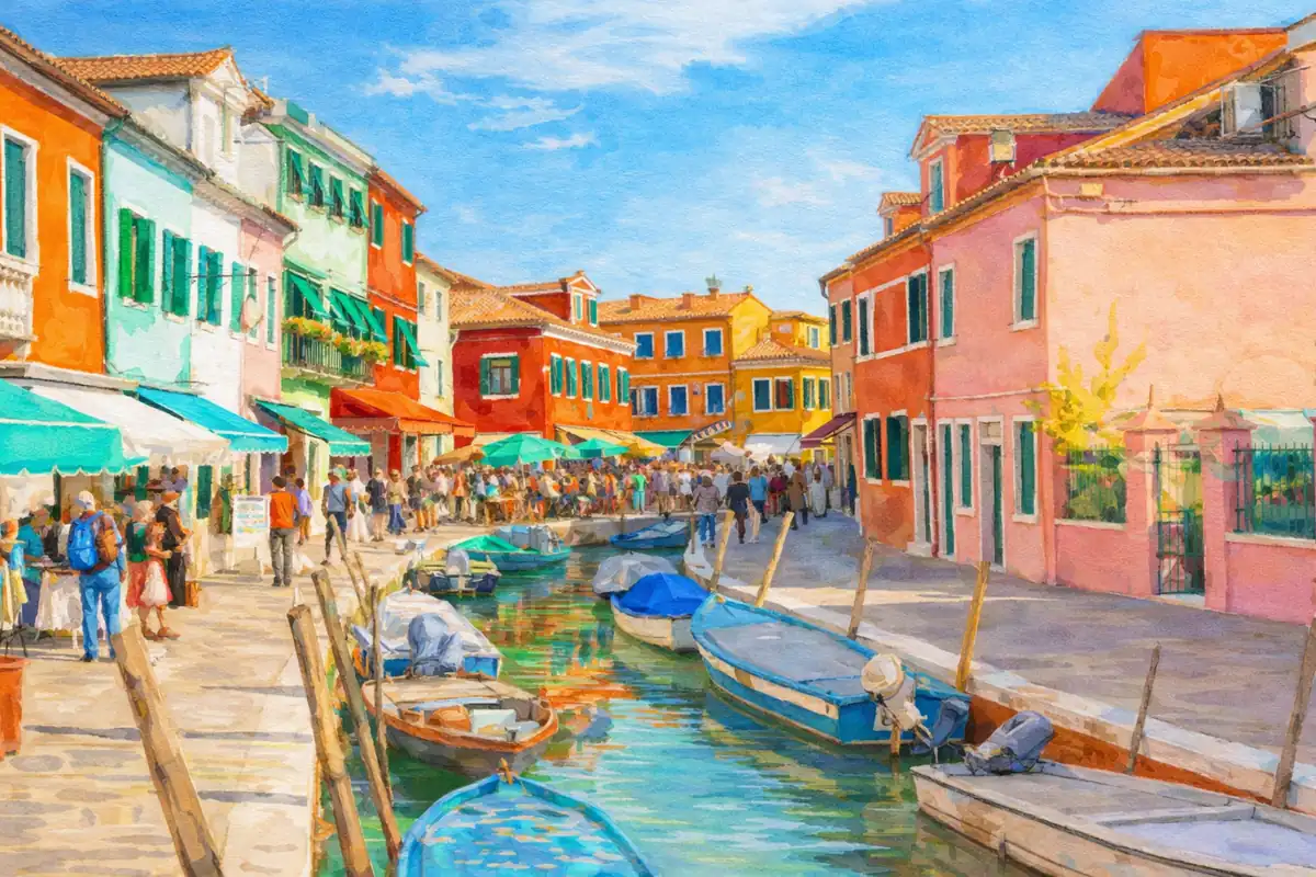 burano-canal-market-watercolor-venice