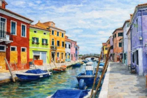 burano-canal-watercolor-venice
