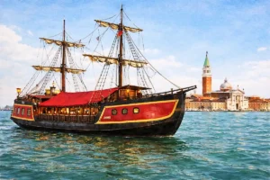 venetian-galleon-dinner-cruise-daylight-watercolor