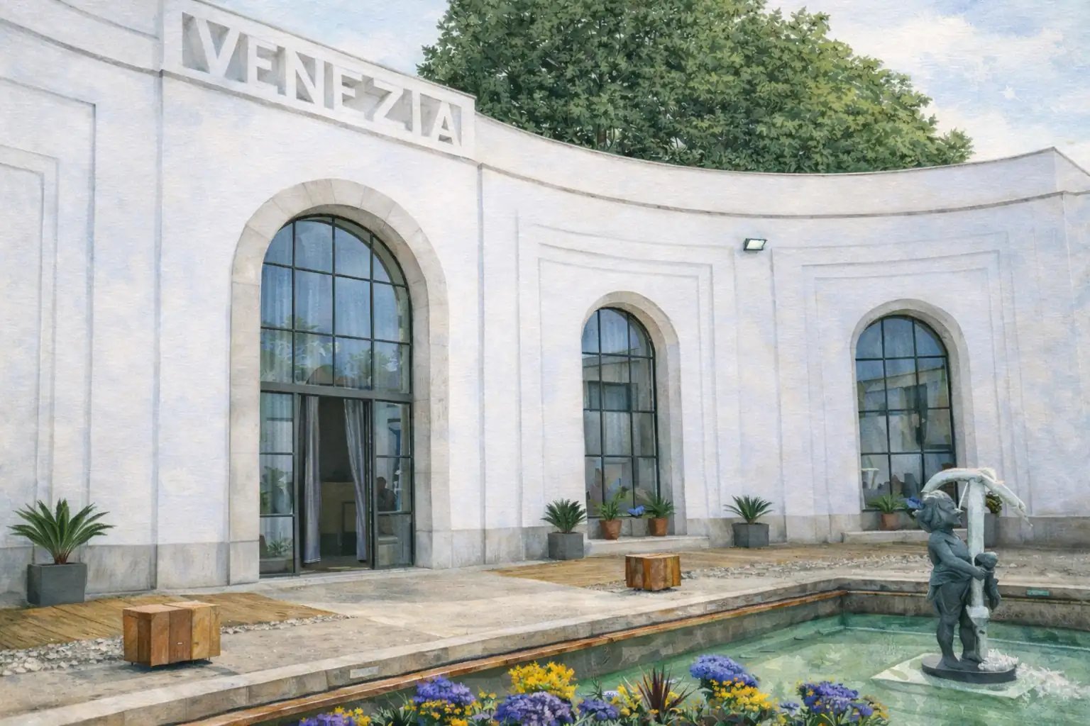 venice-biennale-giardini-pavilion-watercolor