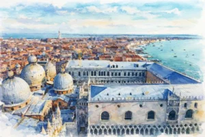 venice-doges-palace-st-marks-watercolor