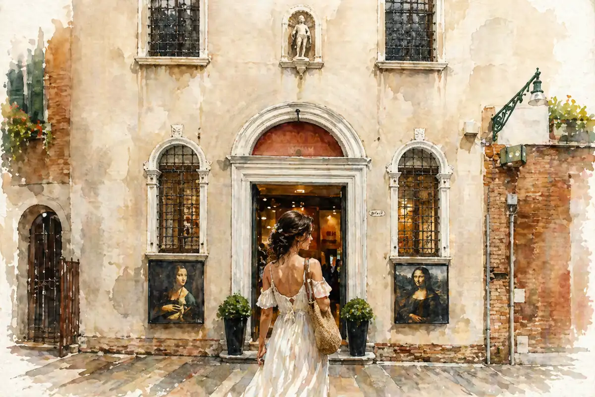 leonardo-da-vinci-museum-venice-watercolor