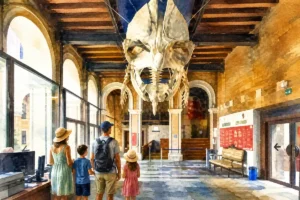 venice-natural-history-museum-family-watercolor